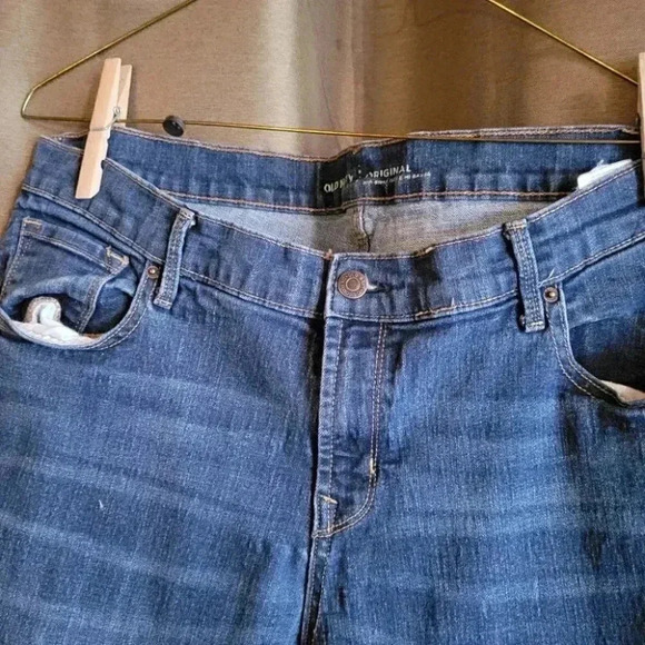 Old Navy Woman's Mid Rise Jeans size 14 long - Picture 8 of 8